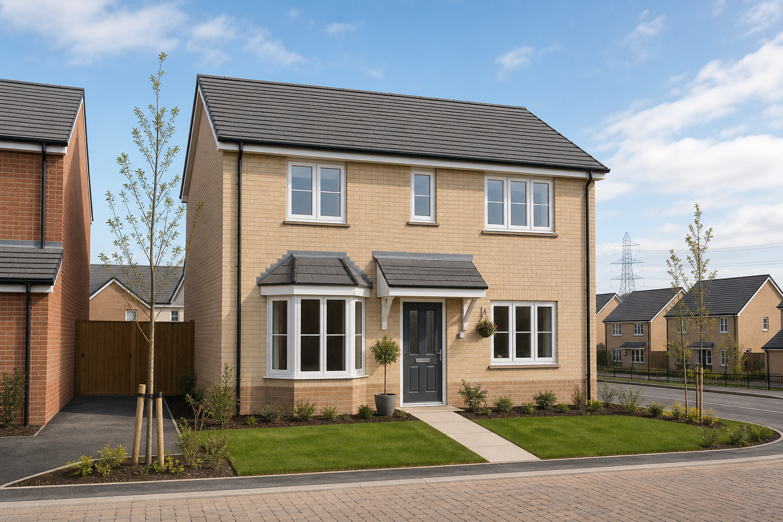 New-build show home at Hartwell Meadows